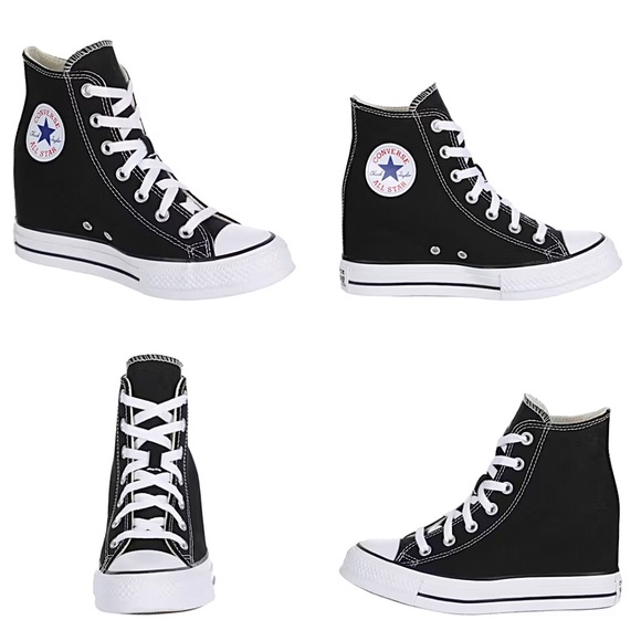 WOMENS CHUCK TAYLOR ALL STAR CLASSIC WEDGE SNEAKER - Picture 1 of 2